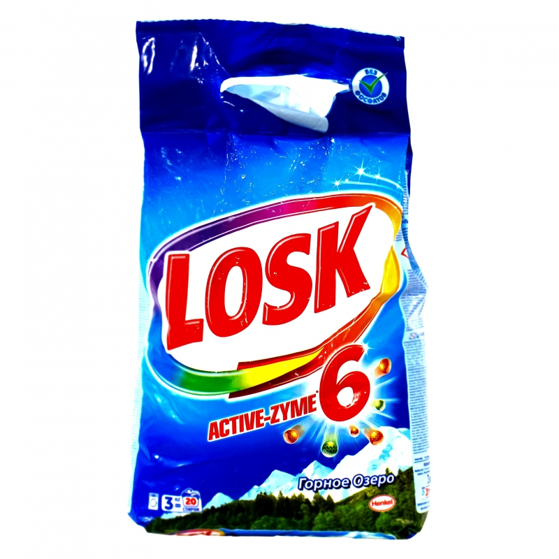 Լվ Փոշի Ավտոմատ Losk 3Կգ 3